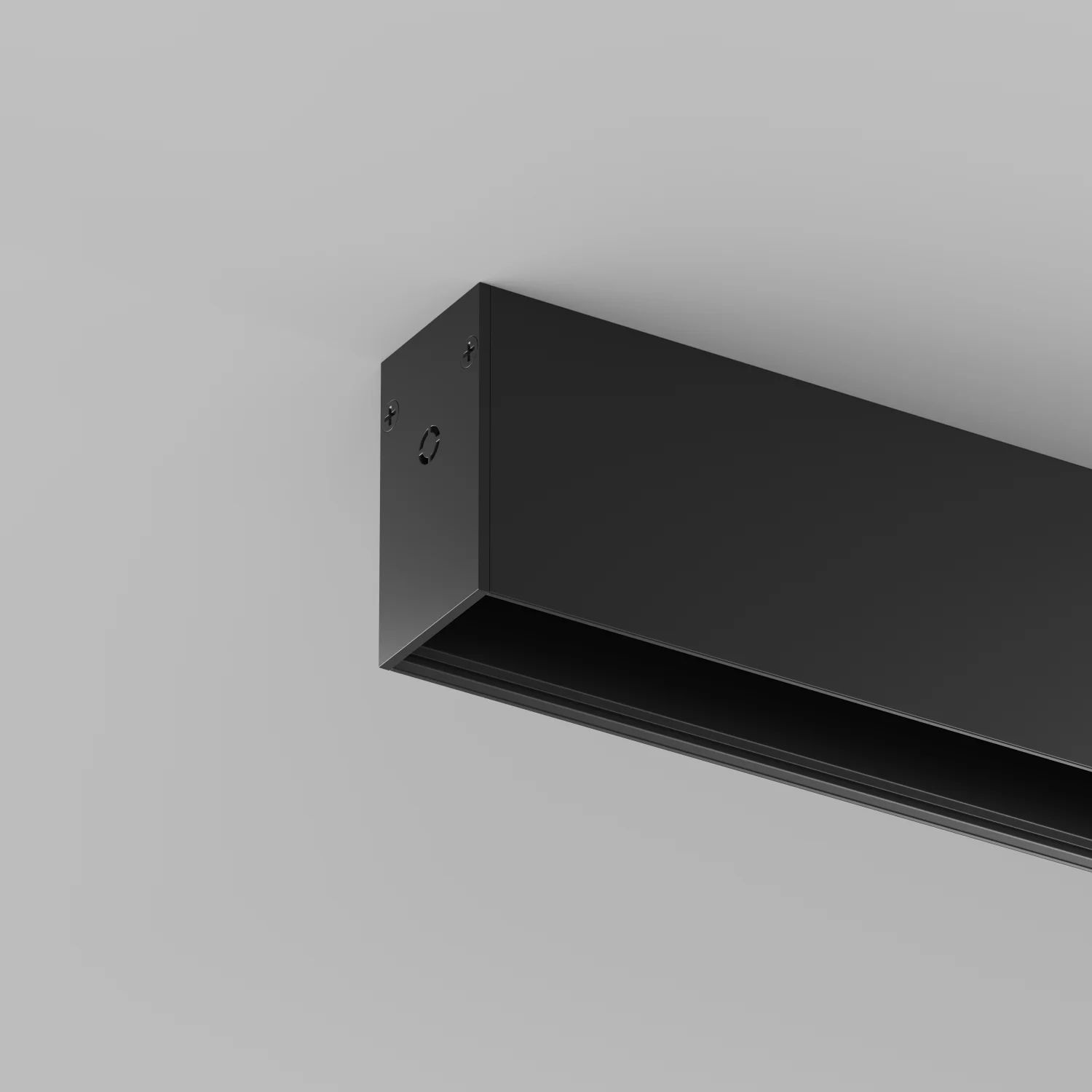 Изображение товара Шинопровод накладной/подвесной однофазный 220V Denkirs Smart TR2002-BK (2 метра)