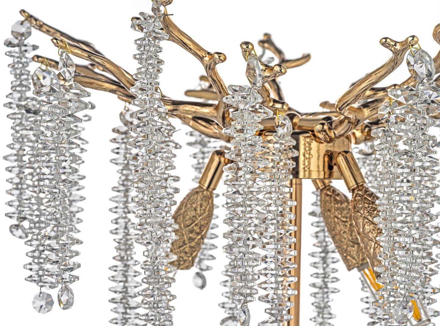 Изображение товара Настольная лампа с подвесками хрустальная Dio D'Arte Tavenna Gold Tavenna H 4.1.1.100 G