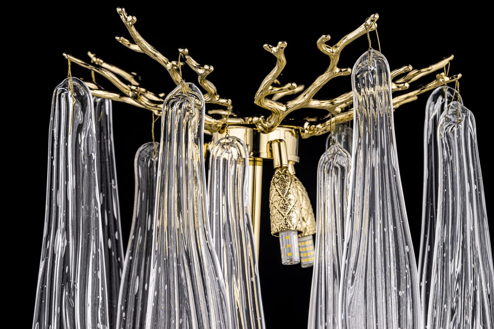 Изображение товара Настольная хрустальная лампа Dio D'Arte Tavenna Gold H 4.1.1.104 G