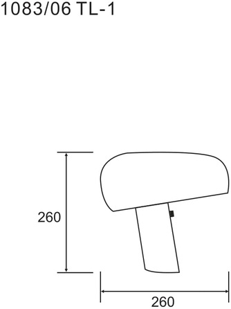 Изображение товара Настольная лампа Divinare Denton 1083/06 TL-1