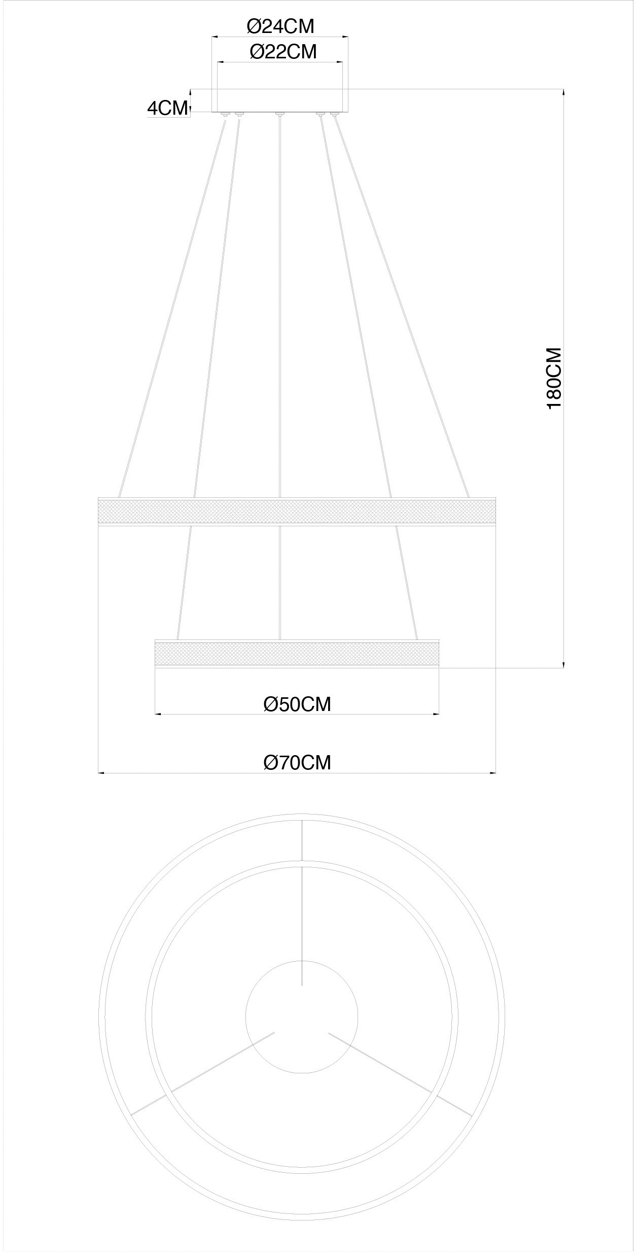 Изображение товара Подвесной светильник LED Divinare Avanti 1926/17 SP-2 современный дизайн