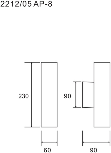 Изображение товара Настенный светильник светодиодный Divinare Cottero 2212/05 AP-8 для интерьера