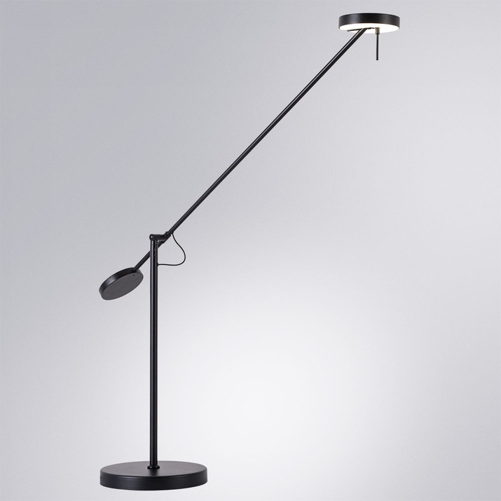 Изображение товара Торшер светодиодный Divinare Malcone 2623/06 PN-9 в черном цвете