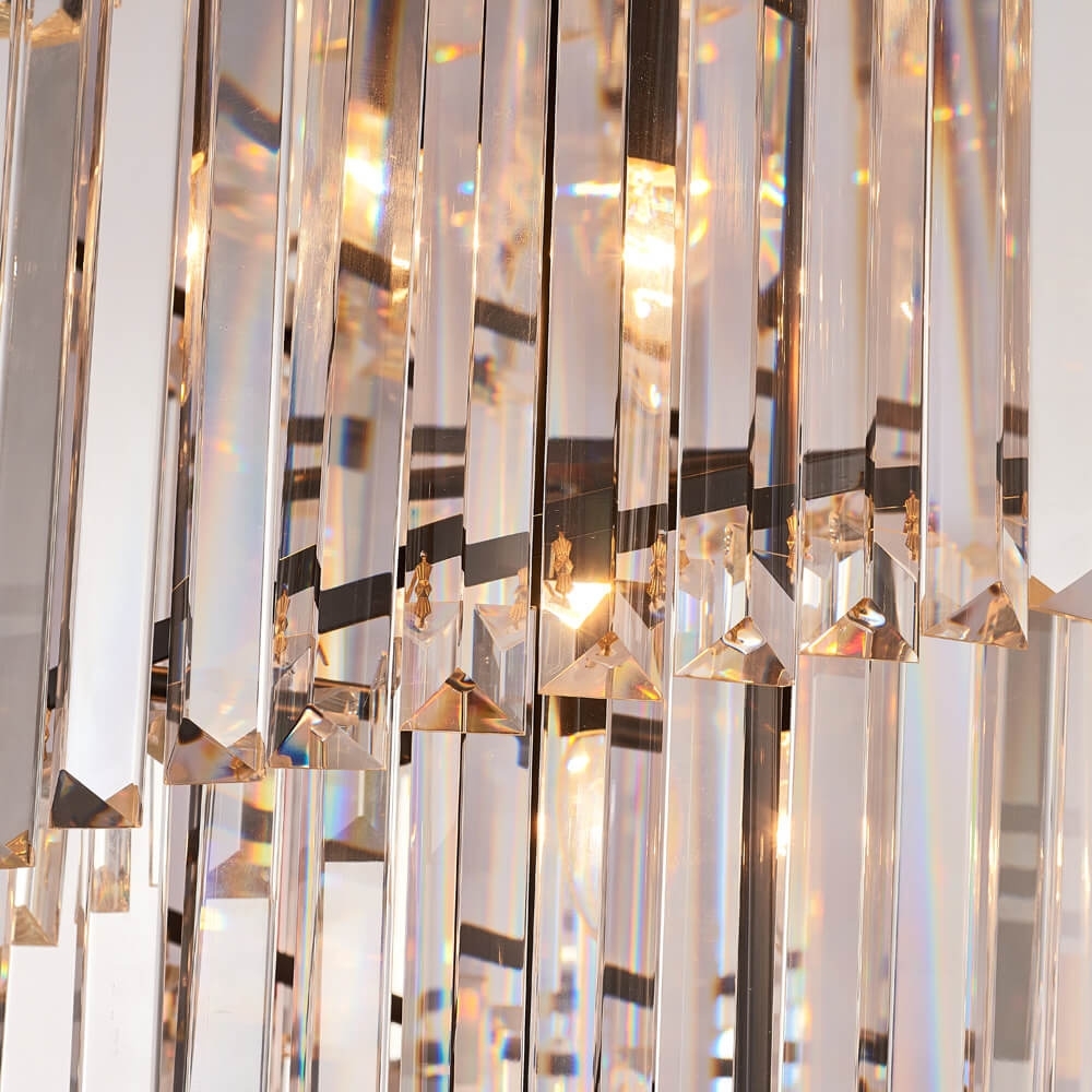 Изображение товара Подвесная люстра Divinare Charlotte 3011/01 SP-15 с хрусталем для гостиной и офисов