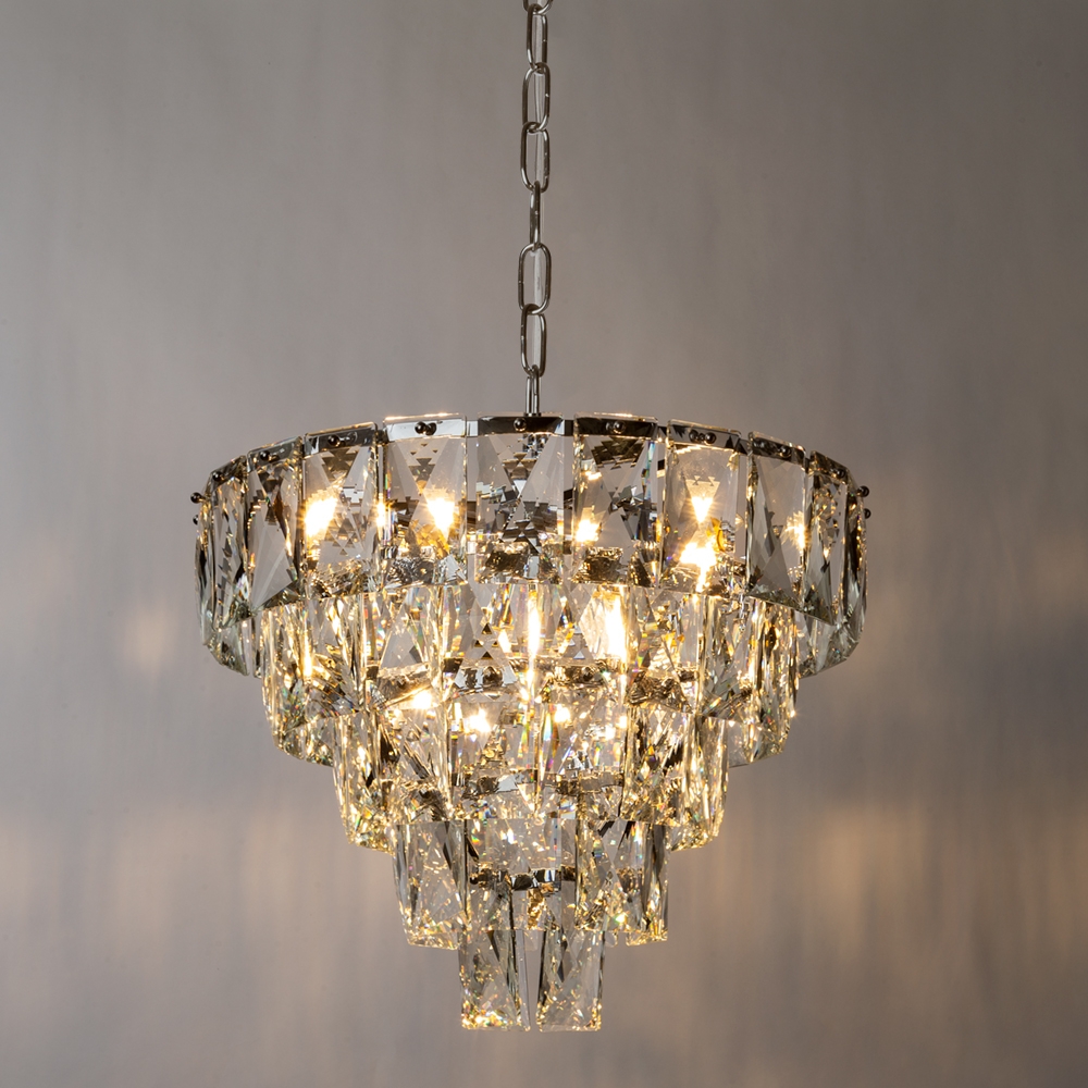 Изображение товара Подвесная каскадная люстра хрустальная 3508/02 LM-6 Divinare Chara