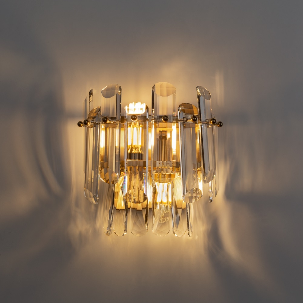 Изображение товара Бра хрустальное 3510/17 AP-2 Divinare Bellatrix с подвесками