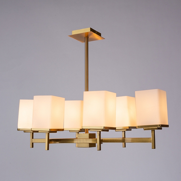 Изображение товара Потолочная люстра 4504/17 LM-6 Divinare форма куба для гостиной кухни и кабинета