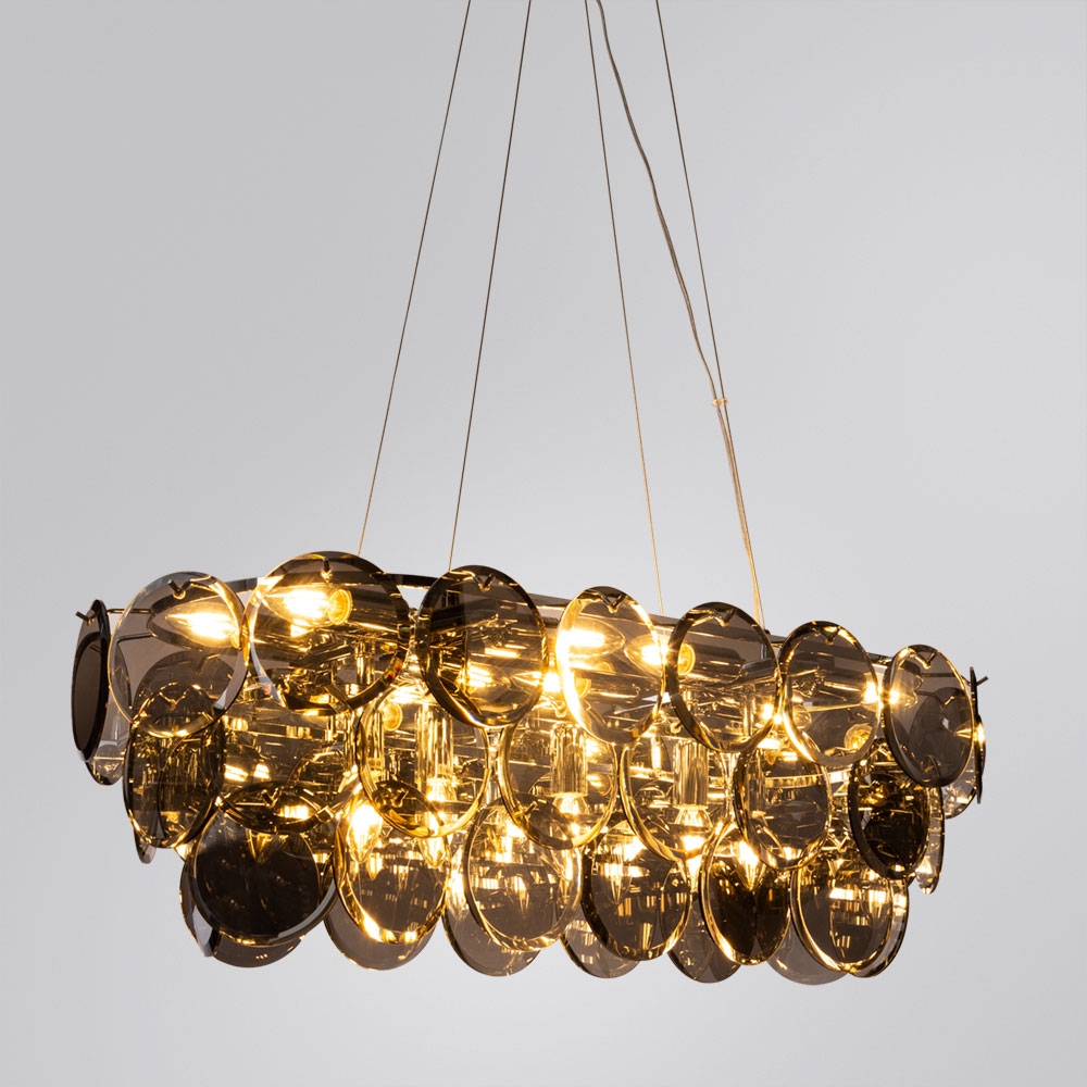 Изображение товара Подвесная люстра 7566/02 SP-13 Divinare современный стиль черный стекло металл