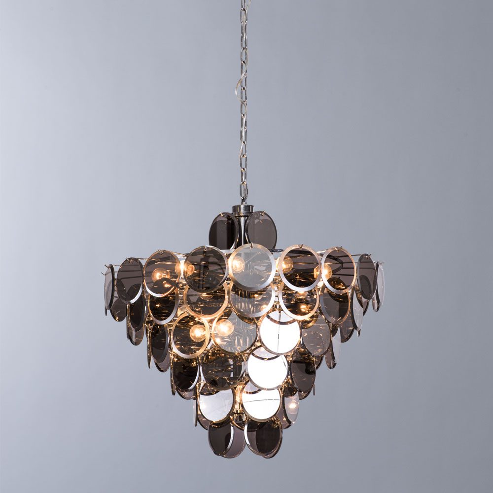 Изображение товара Подвесная каскадная люстра хрустальная 7566/02 SP-18 Divinare Chloe