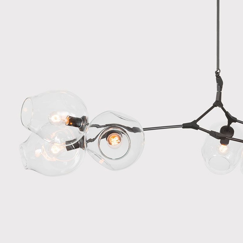 Изображение товара Потолочная люстра на штанге KG0579P-7 DeLight Collection Bubble clear