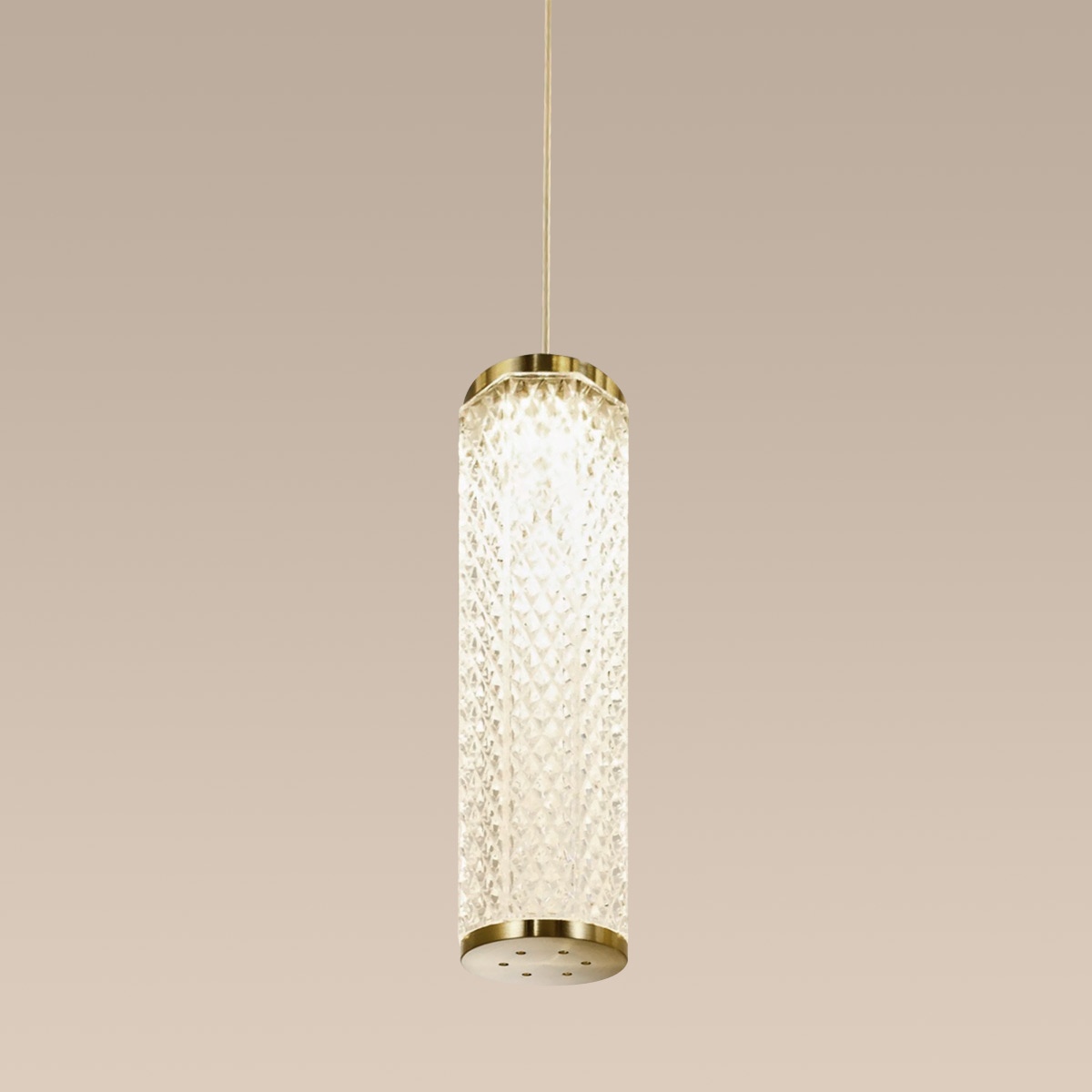 Изображение товара Подвесной светильник светодиодный OMD821601-1 DeLight Collection золото современный дизайн