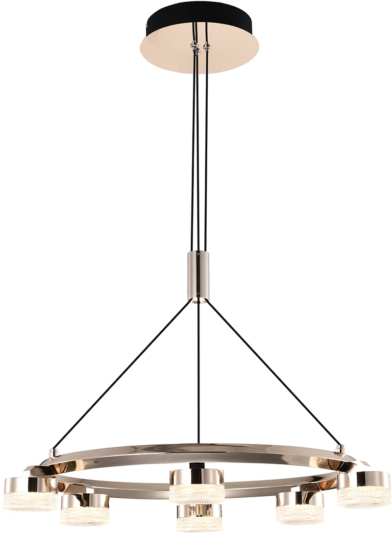 Изображение товара Подвесная светодиодная люстра P0854-6A s-gold DeLight Collection современный дизайн