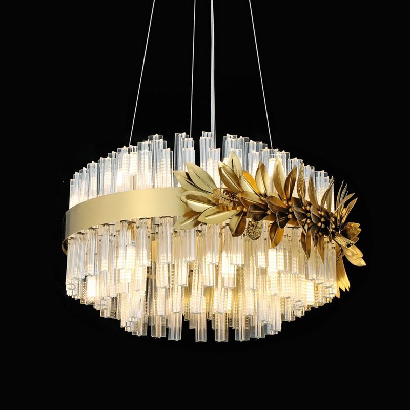 Изображение товара Подвесная люстра DeLight Collection 17966-600 gold стиль модерн 60 см