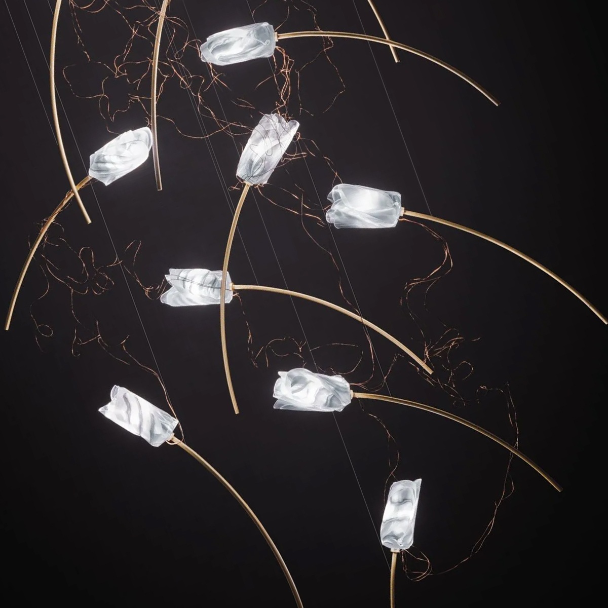 Изображение товара Подвесная люстра Delight Collection 9081P 9081P/25 gold