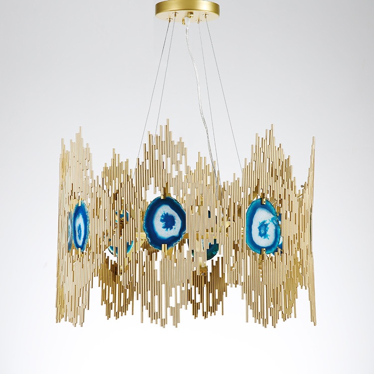 Изображение товара Подвесная люстра DeLight Collection Boho 9275P-6 gold для современного интерьера