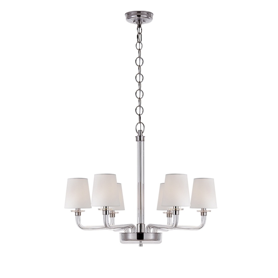 Изображение товара Подвесная люстра Delight Collection BRCH9021-6 nickel для гостиной и кухни