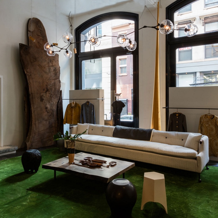 Изображение товара Подвесная люстра Bubble KG0579P-10 smoky современный дизайн 10 плафонов