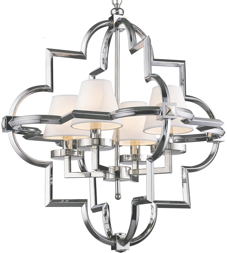 Изображение товара Подвесная люстра DeLight Collection Mandeville KM0728P-4M nickel