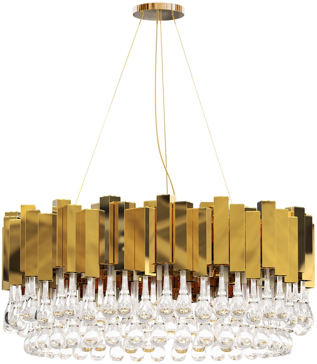 Изображение товара Подвесная люстра Delight Collection Trump KM0988P-16 gold