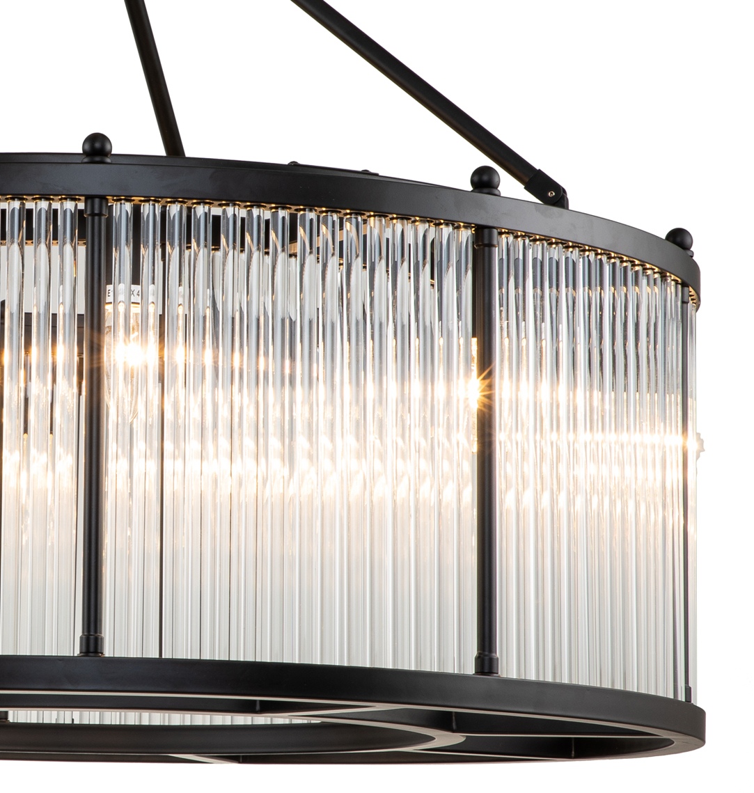 Изображение товара Подвесная люстра на штанге DeLight Collection Bernardi KR0802P-8 black