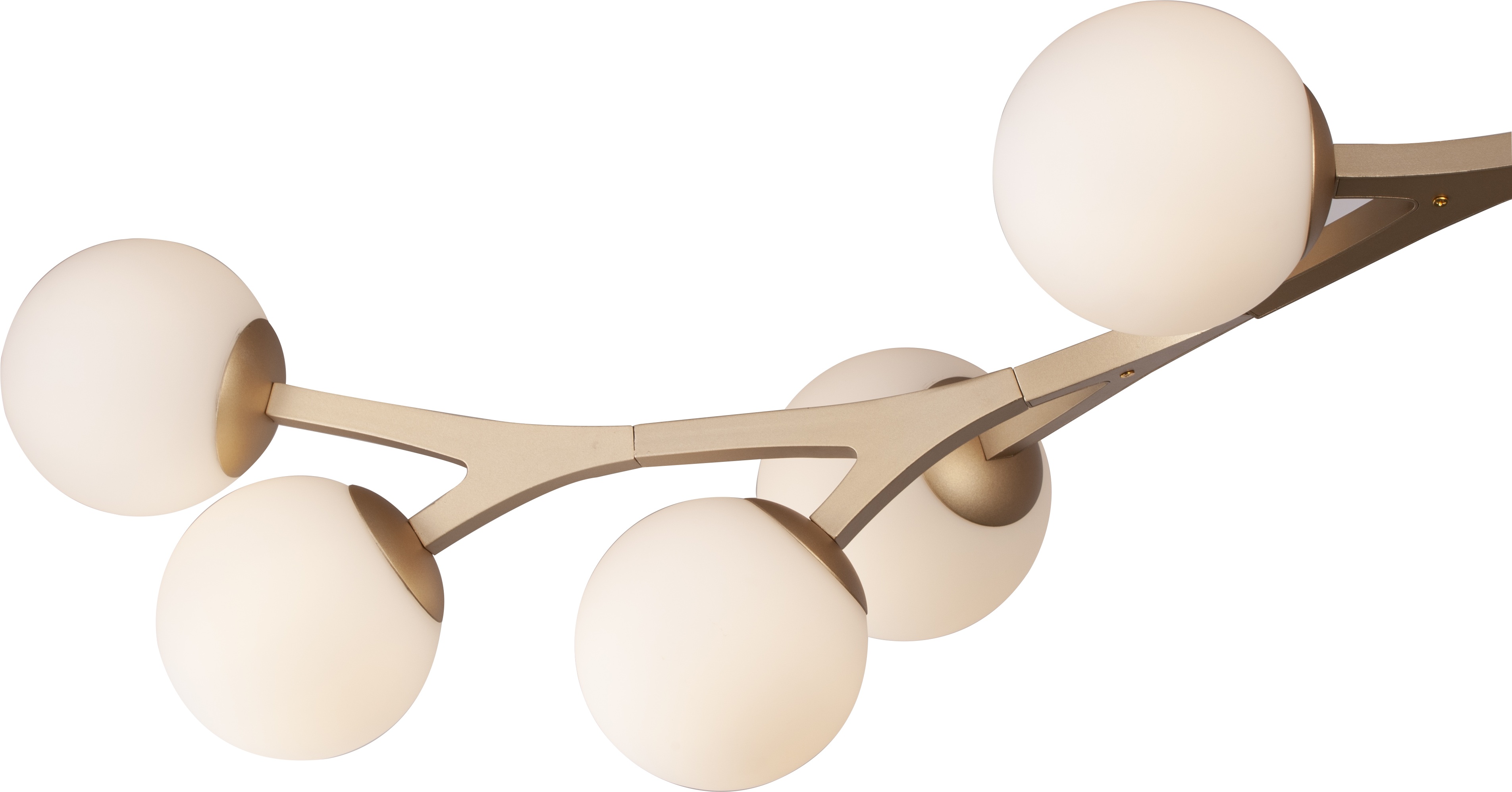 Изображение товара Подвесная люстра Delight Collection MD2050-10L gold в форме шара