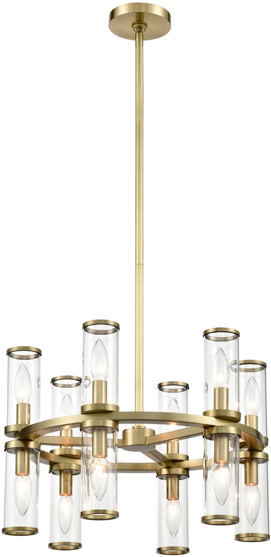 Изображение товара Подвесная люстра на штанге Delight Collection MD2061 MD2061-12B br.brass