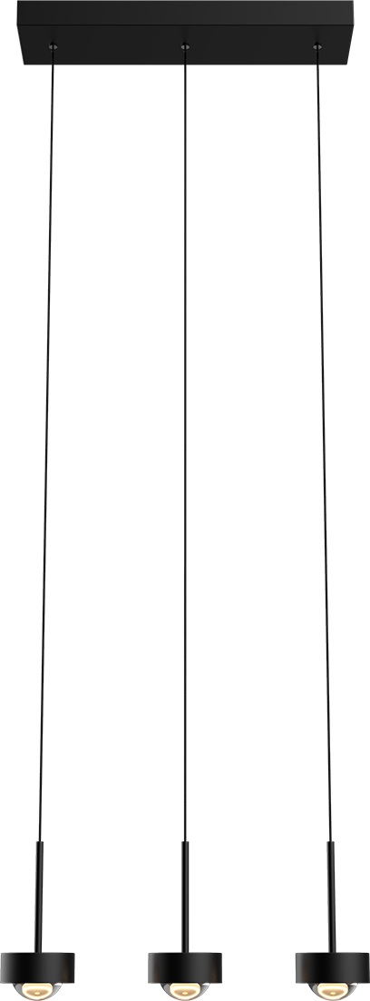 Изображение товара Подвесной светильник светодиодный MD2826-3L black для гостиной и кухни