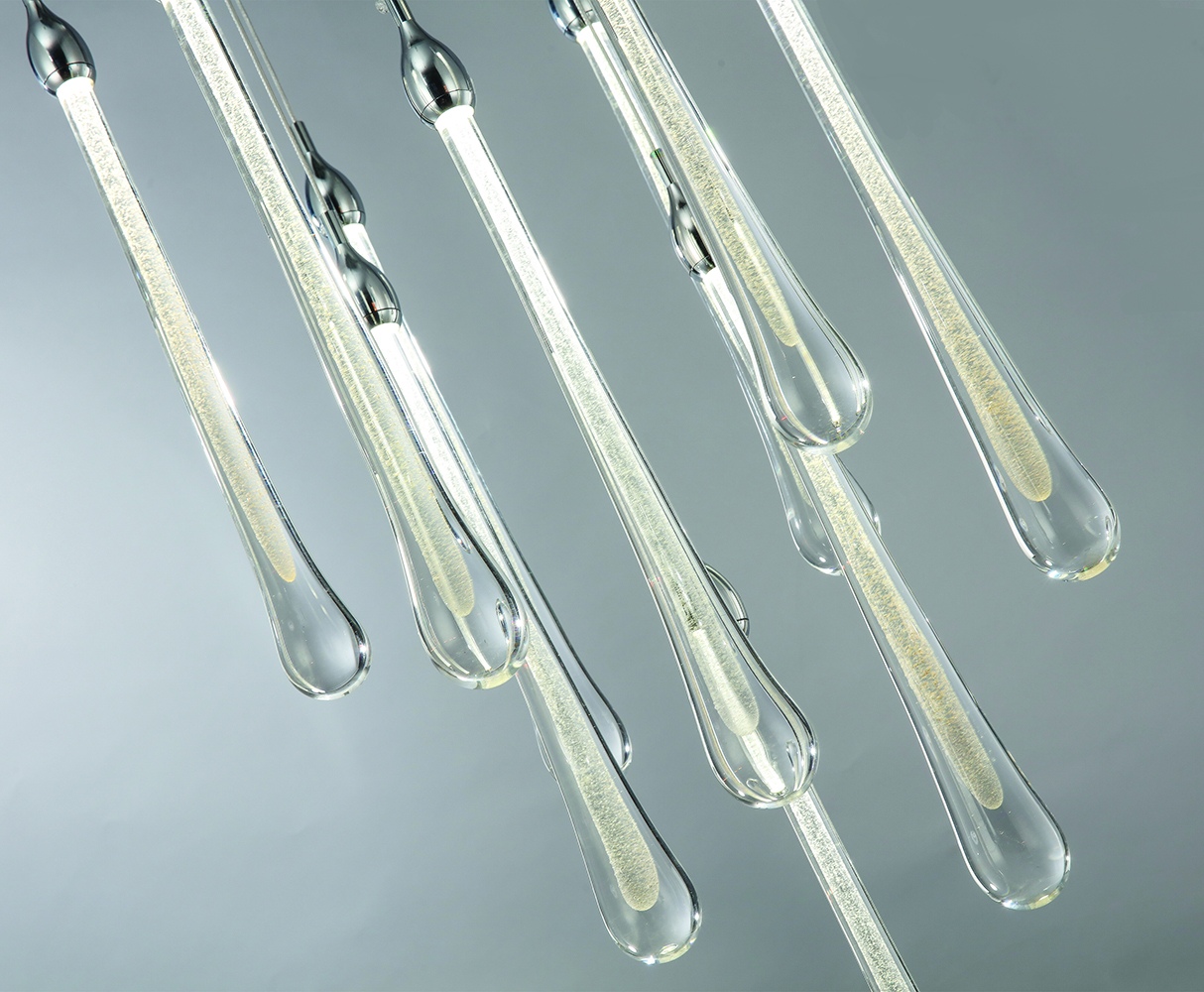 Изображение товара Подвесной светильник светодиодный DeLight Collection Teardrop OM801670-3-CH 3 лампы