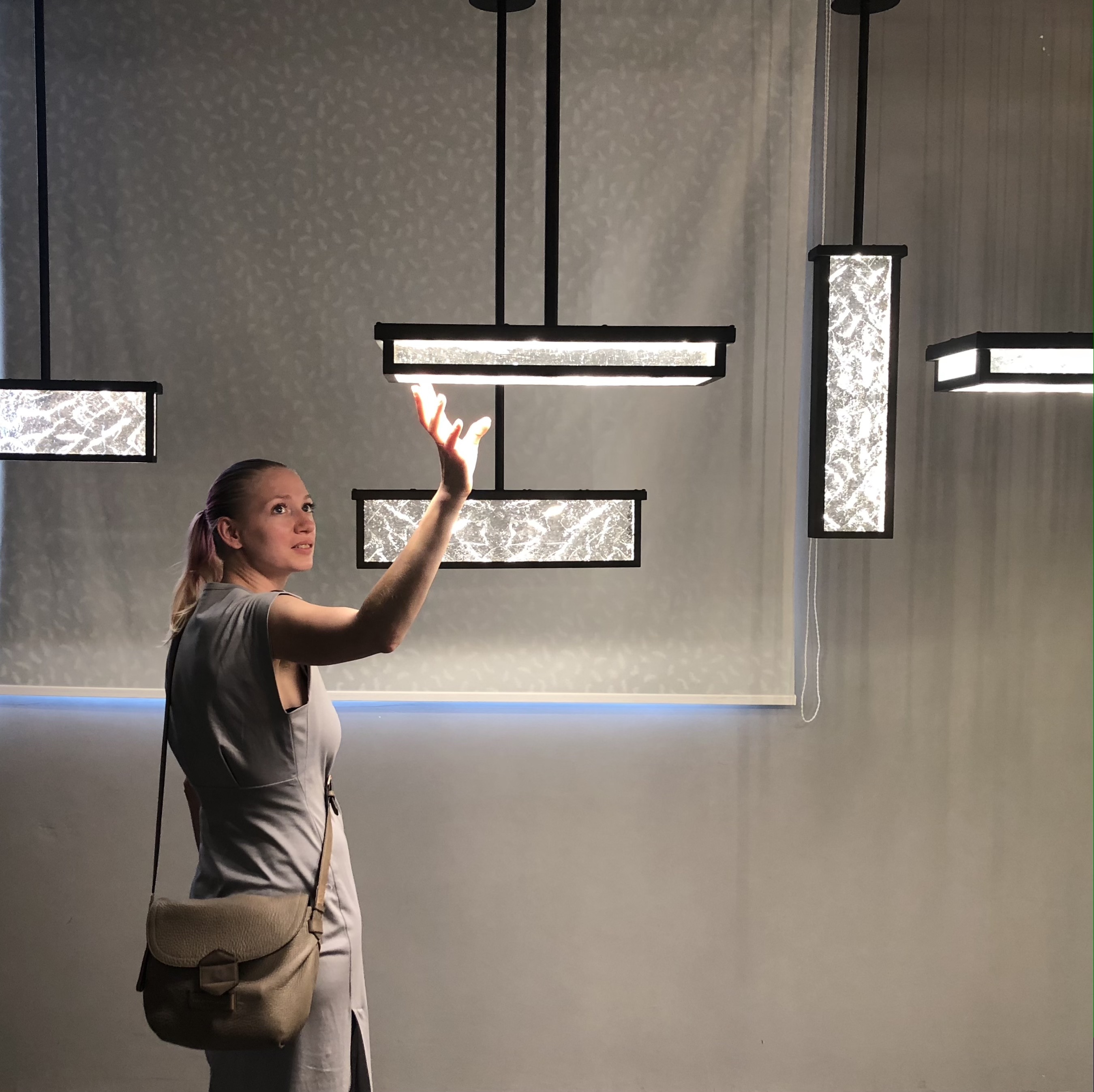 Изображение товара Потолочная люстра светодиодная на штанге Delight Collection 98023 PR98023L-B dark bronze