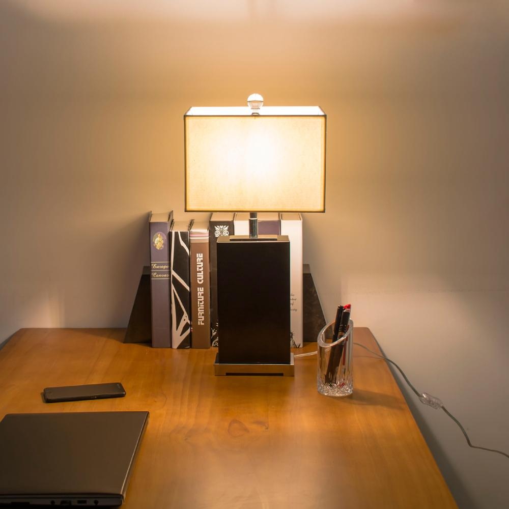 Изображение товара Настольная лампа накаливания Delight Collection Warwick TL1202-BK