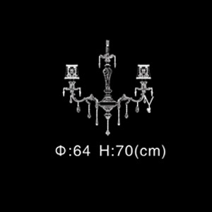 Изображение товара Подвесная люстра Illuminati Kerch MD102752-6A из муранского стекла с цветами