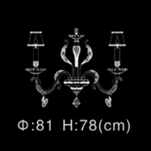 Изображение товара Подвесная люстра Illuminati Poly MD102774-8B из муранского стекла