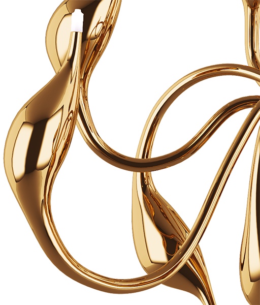 Изображение товара Потолочная люстра Illuminati Meta Swan MX8098-12A gold