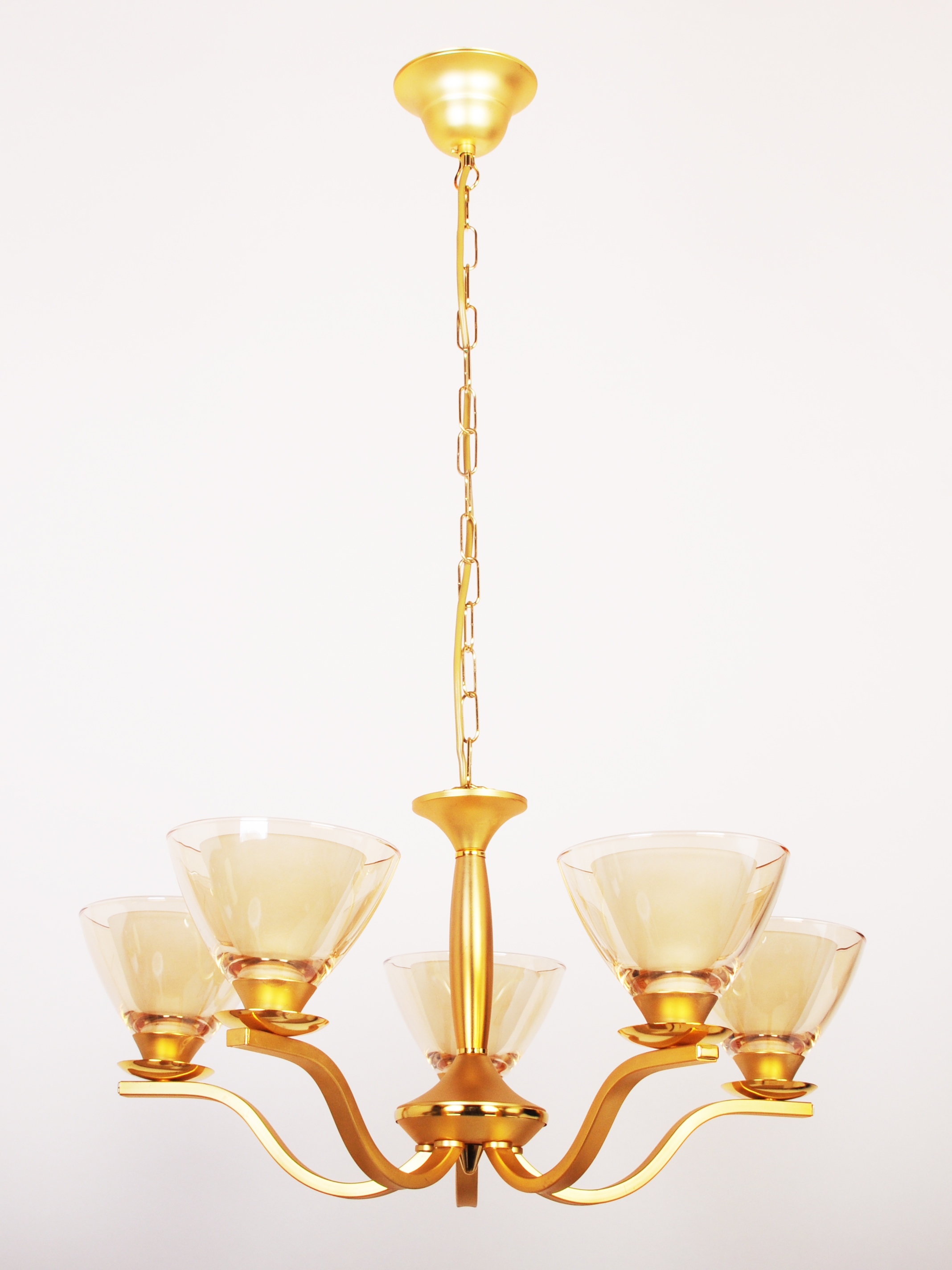 Изображение товара Подвесная люстра Doge Luce 312LO5FO-014/363 в стиле модерн с 5 плафонами