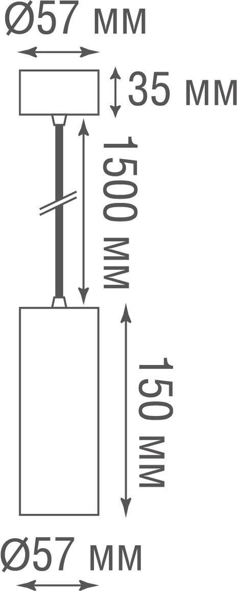 Изображение товара Подвесной светодиодный светильник Donolux Rollo DL18895R10N1W S
