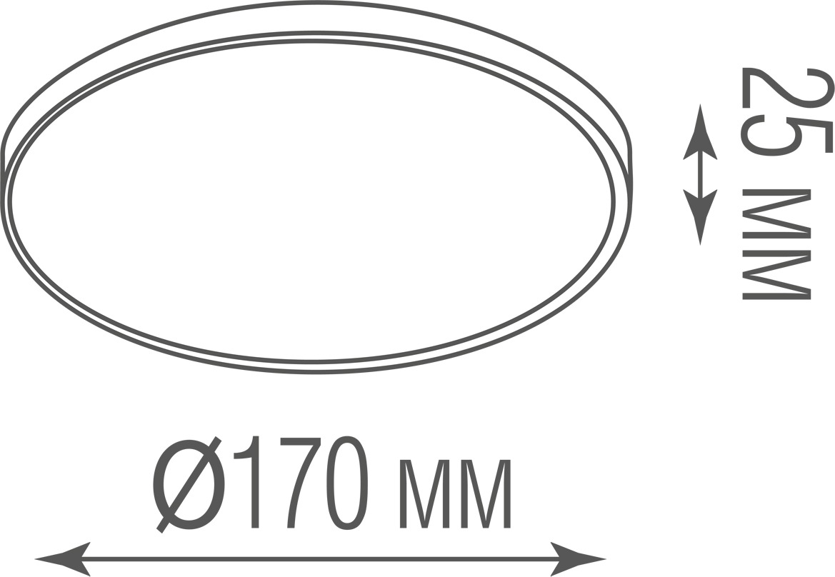Изображение товара Потолочный светодиодный светильник Donolux Disco DL20171R12W1B белый