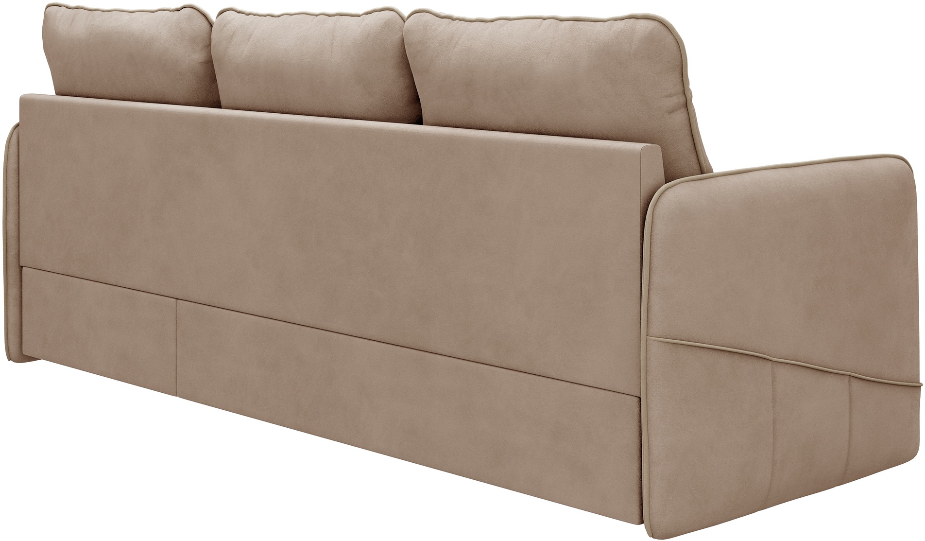 Диван тканевый угловой бежевый, угол правый D1 Слим AAA41521003 Velutto 18 D1  furniture купить выгодно в интернет-магазине Лю.ру - Доставка в Москве, по  России
