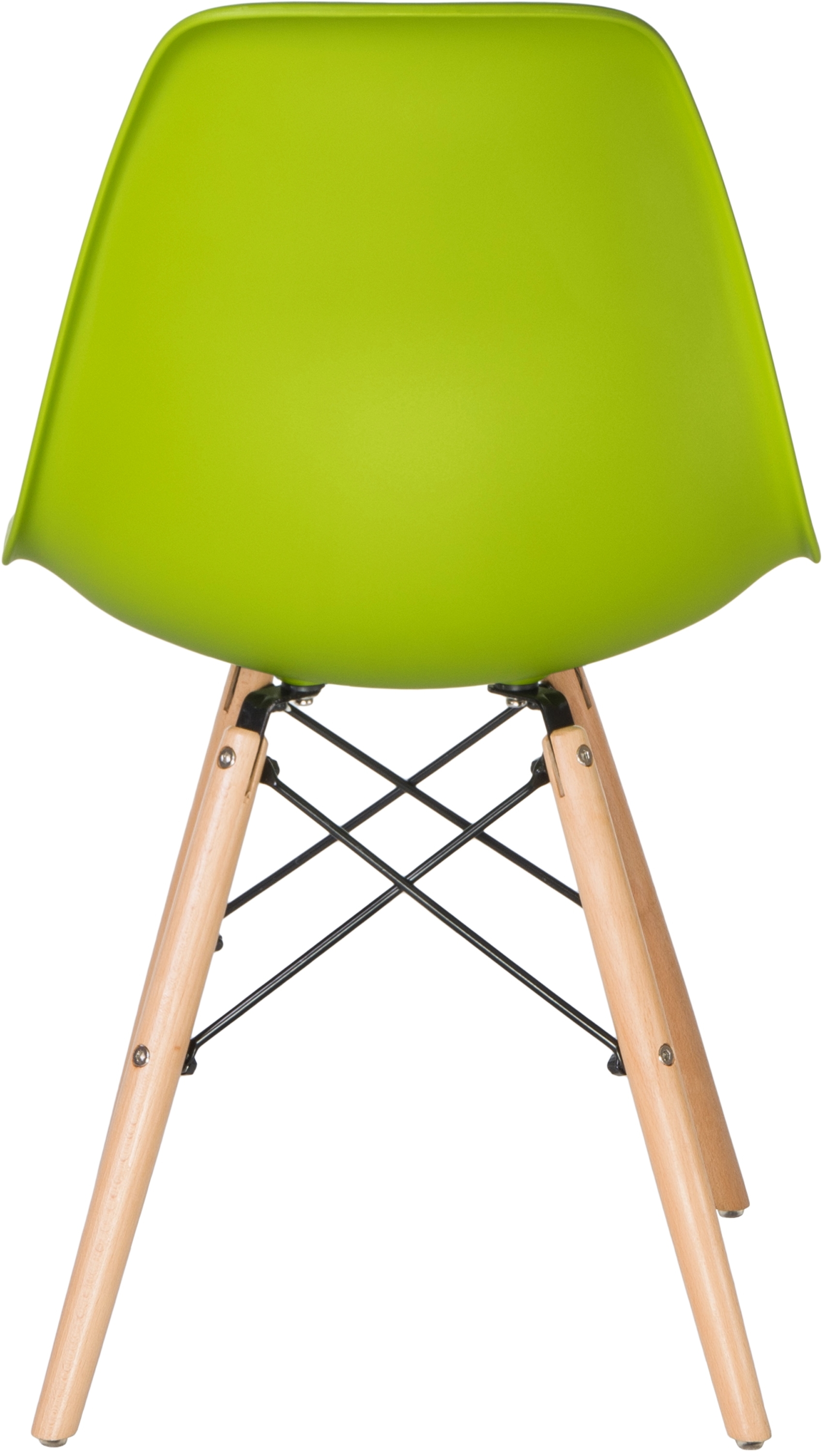 Стул woodville eames pc 015 пластик цвет белый