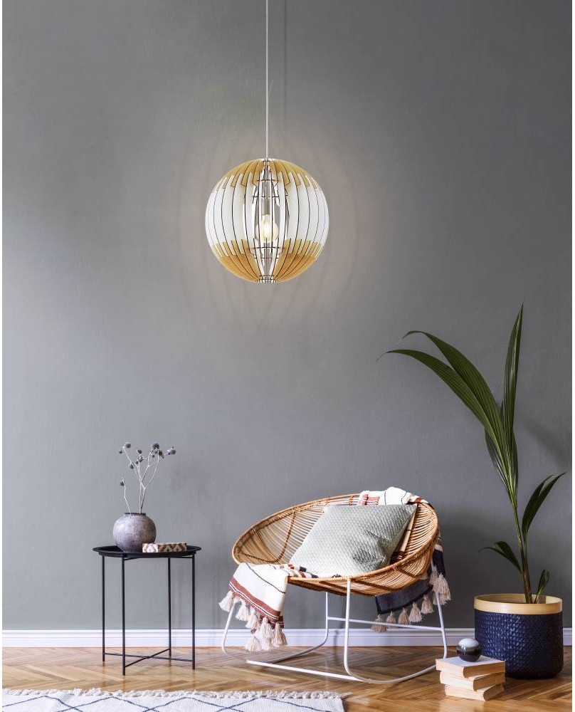 Изображение товара Подвесной светильник Eglo Olmero 1 32849 шар современный дизайн