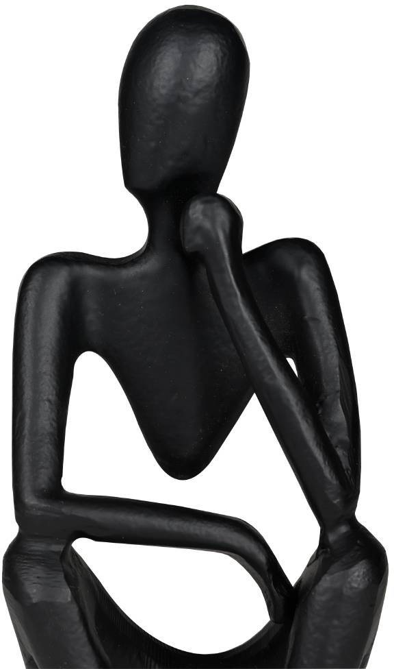 Изображение товара Статуэтка Eglo Zadiwin 427456 из алюминия черная современный дизайн минимализм