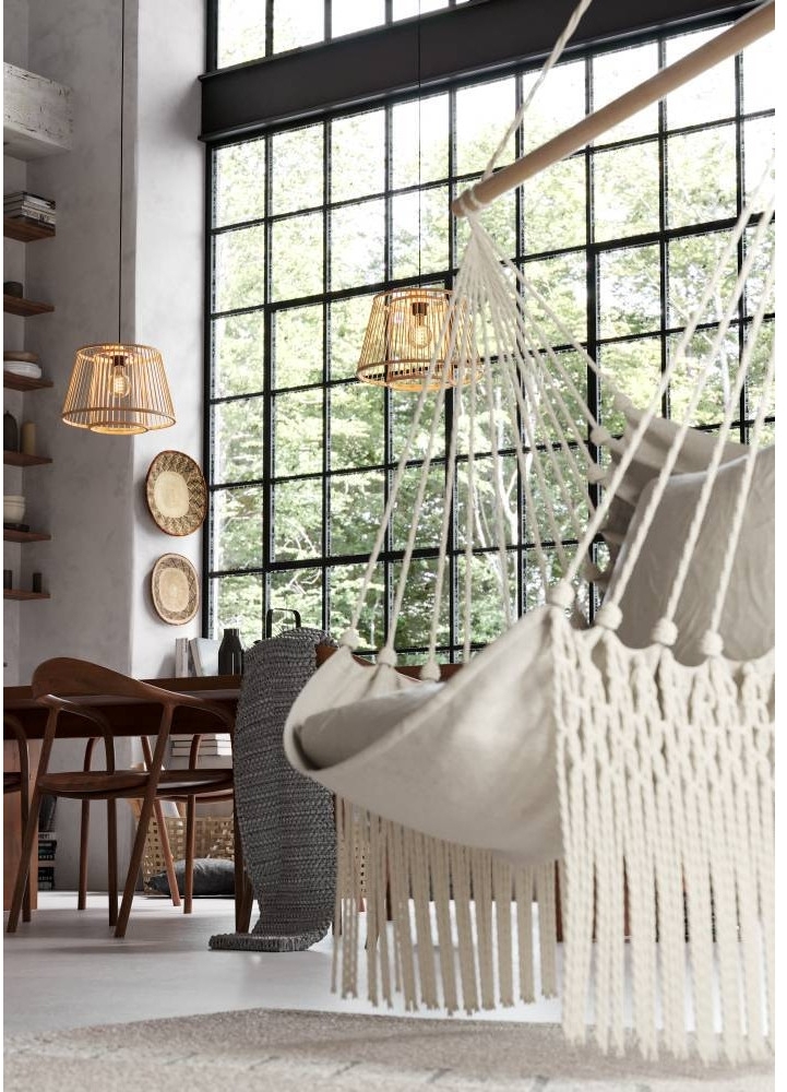 Изображение товара Подвесной светильник Eglo Hykeham 43852 стиль лофт, регулируемый, 1 плафон из дерева