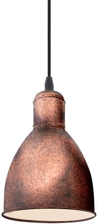 Изображение товара Подвесной светильник Eglo Priddy 1 49492 для стиля лофт