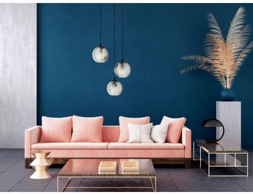 Изображение товара Подвесной светильник Eglo Ariscani 98653 с шариками 3 лампы модерн черный стекло