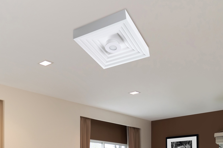 Изображение товара Настенно-потолочный светильник Gesso 10218/SG LED белый 7W стиль техно