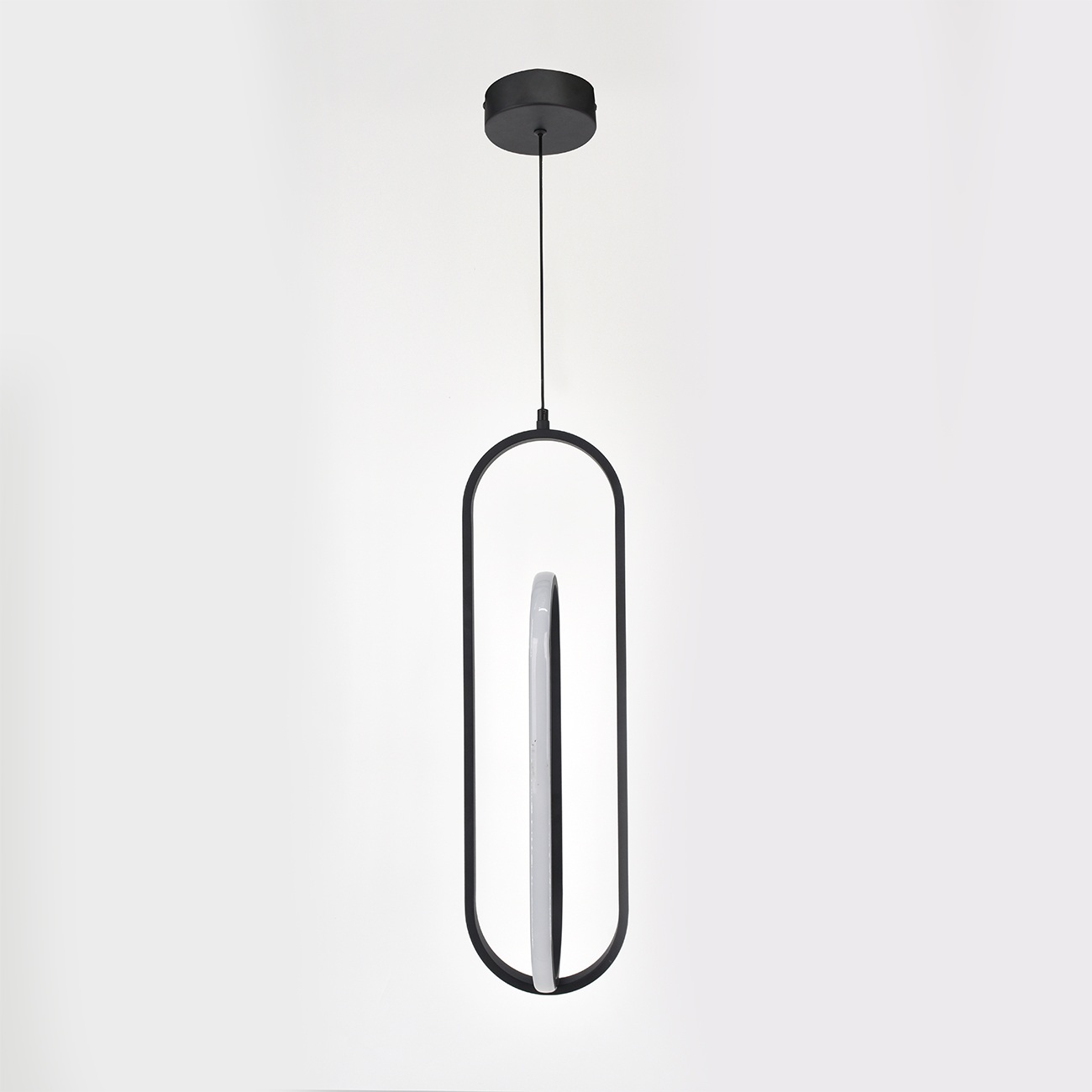 Изображение товара Подвесной светодиодный светильник Escada Orbital 10255/2LED 25Вт с ПДУ черный