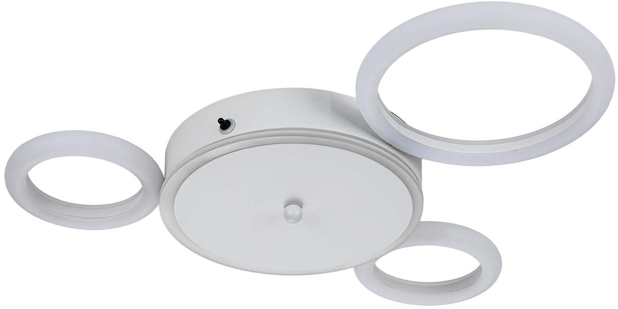 Изображение товара Потолочная люстра (+ночной режим) с пультом 10268/4 LED*40W Escada Saturn 10268/4LED White