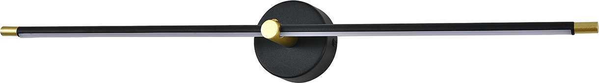 Изображение товара Настенный светодиодный светильник Escada Focus 10289/1LED Black 10Вт стильный современный