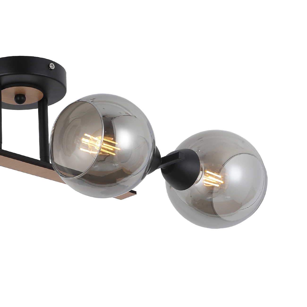 Изображение товара Потолочная люстра Escada 1102/4P с четырьмя плафонами-шариками