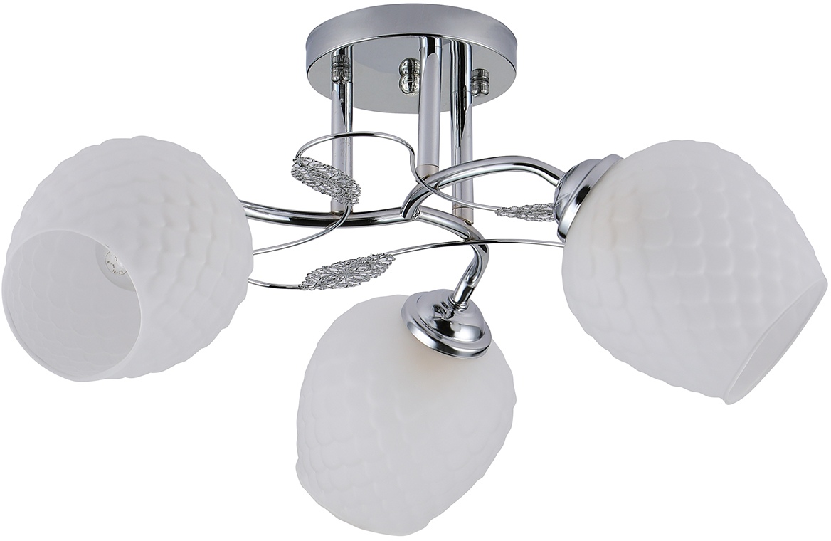 Изображение товара Потолочная люстра Escada Sorbaria 1108/3PL с 3 плафонами в стиле модерн