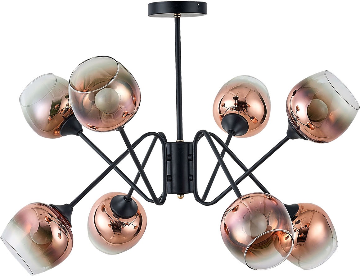 Изображение товара Потолочная люстра Escada Clever 1136/8P 8x60Вт E27 черный